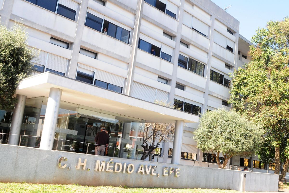 fachada do hospital de Famalicão